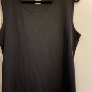 Misook Scoop-Neck Knot Tank